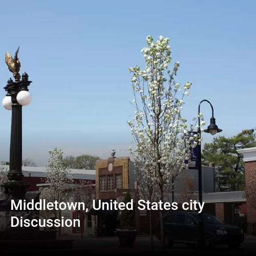 Middletown, United States city Discussion
