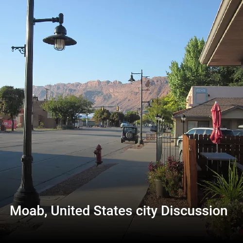 Moab, United States city Discussion