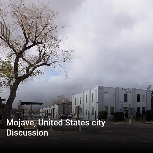 Mojave, United States city Discussion