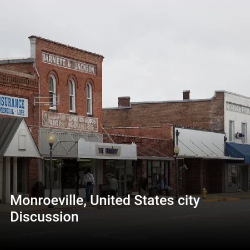 Monroeville, United States city Discussion