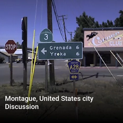 Montague, United States city Discussion