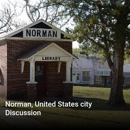 Norman, United States city Discussion