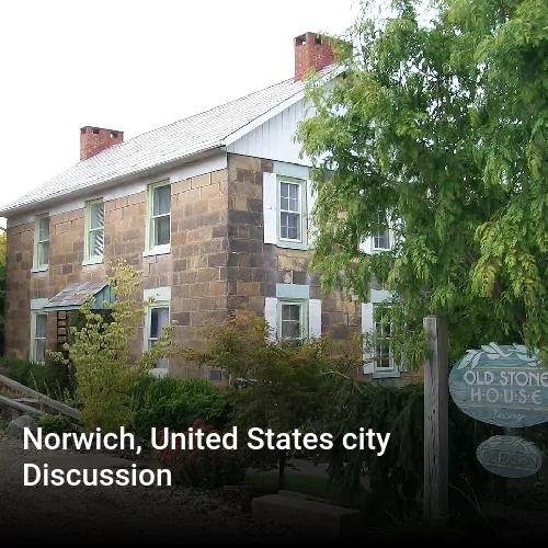 Norwich, United States city Discussion
