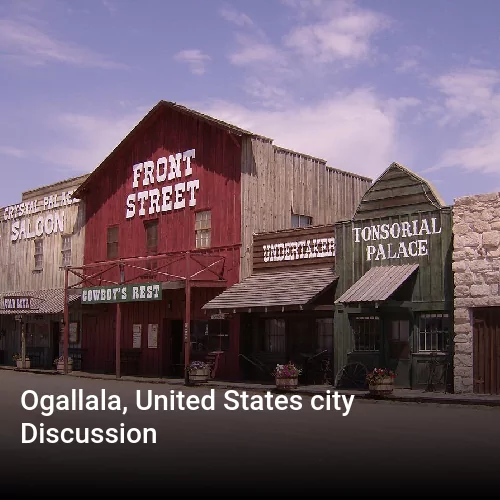 Ogallala, United States city Discussion