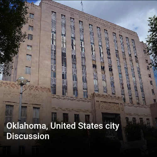 Oklahoma, United States city Discussion