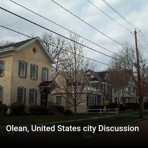 Olean, United States city Discussion