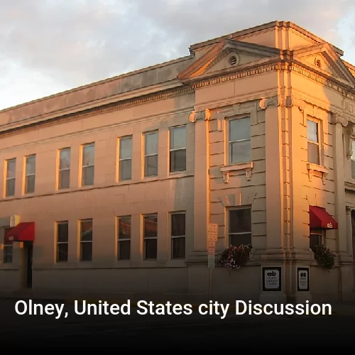 Olney, United States city Discussion