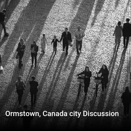Ormstown, Canada city Discussion