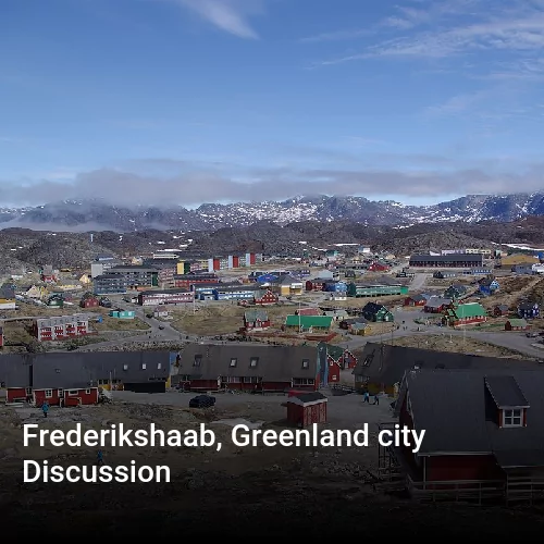 Frederikshaab, Greenland city Discussion