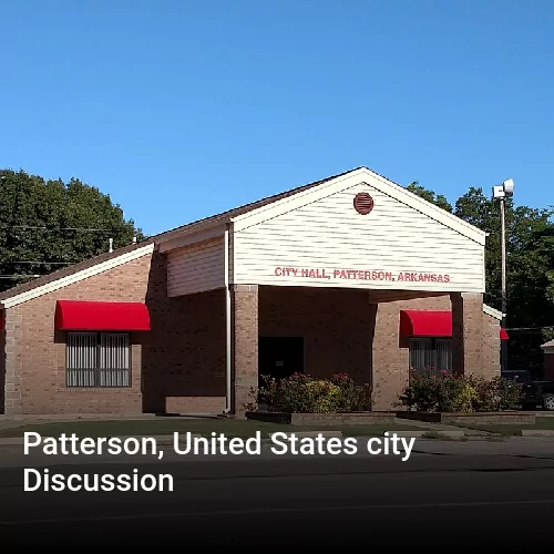 Patterson, United States city Discussion