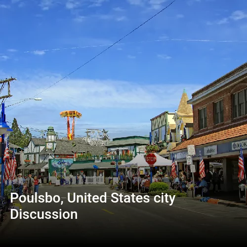 Poulsbo, United States city Discussion
