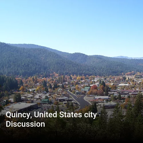 Quincy, United States city Discussion