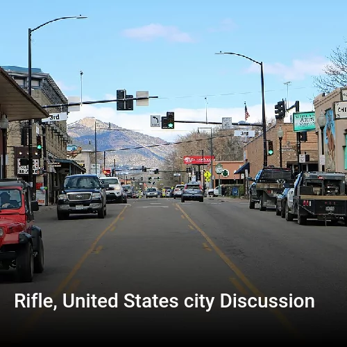 Rifle, United States city Discussion