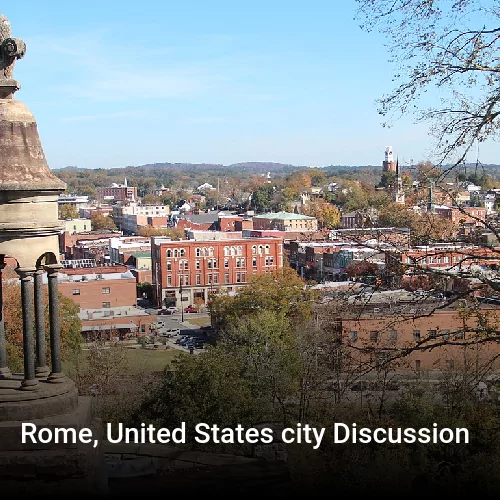 Rome, United States city Discussion