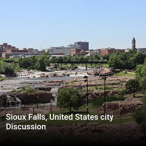 Sioux Falls, United States city Discussion