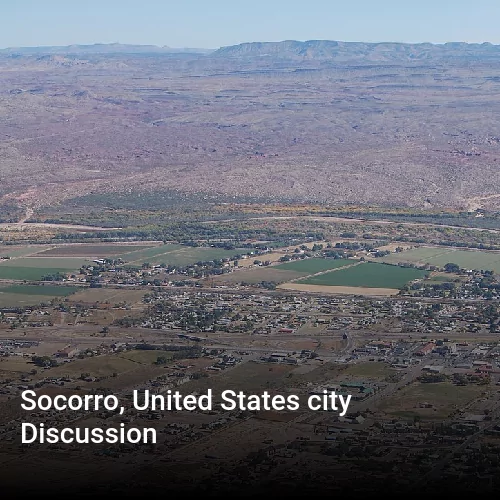 Socorro, United States city Discussion