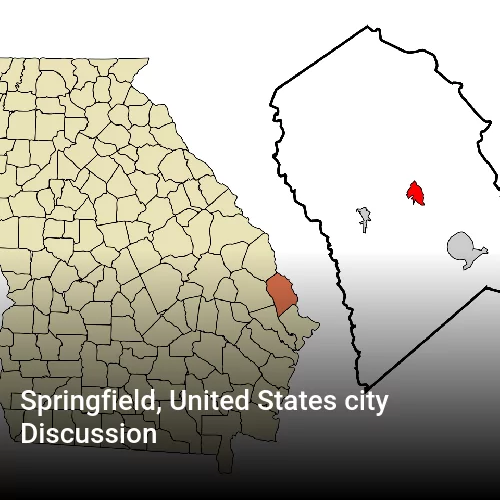 Springfield, United States city Discussion
