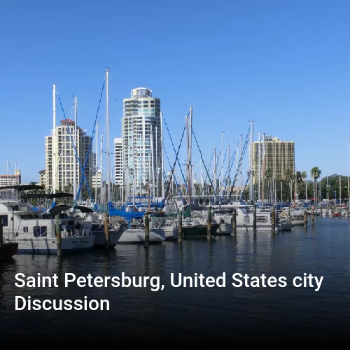 Saint Petersburg, United States city Discussion
