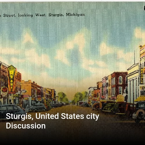 Sturgis, United States city Discussion