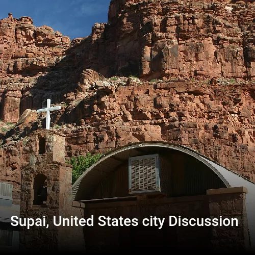 Supai, United States city Discussion