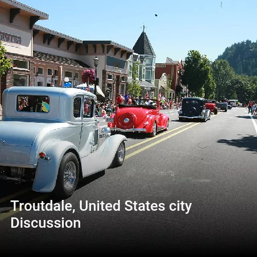 Troutdale, United States city Discussion