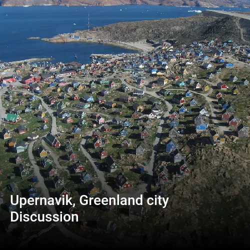 Upernavik, Greenland city Discussion