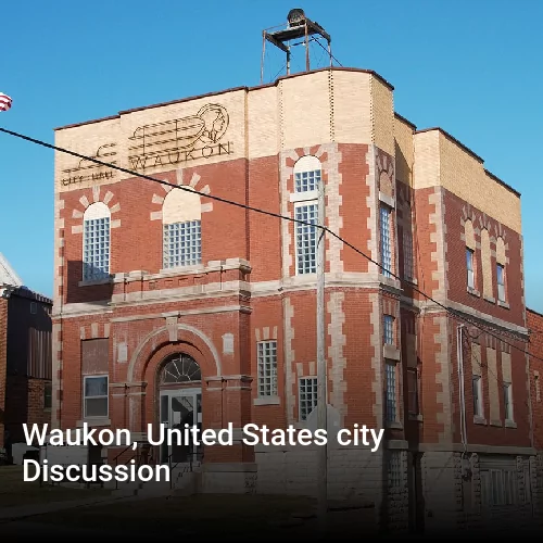 Waukon, United States city Discussion