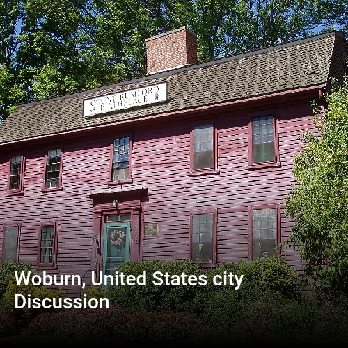Woburn, United States city Discussion