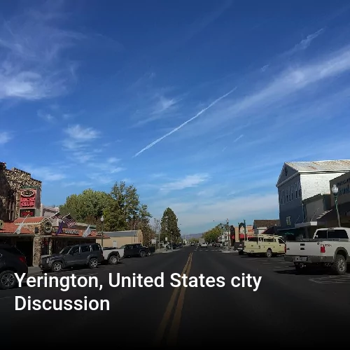 Yerington, United States city Discussion