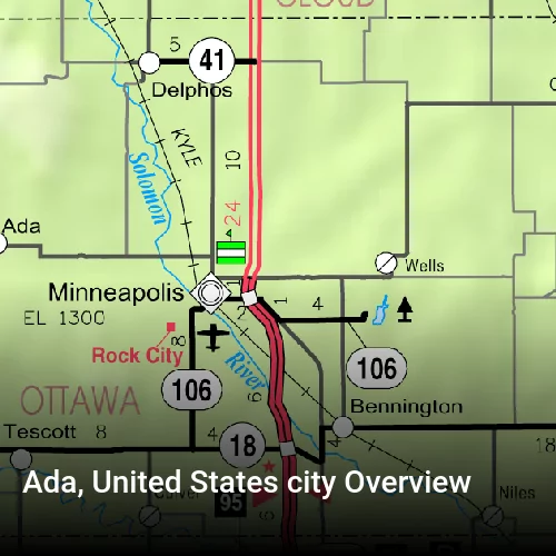 Ada, United States city Overview