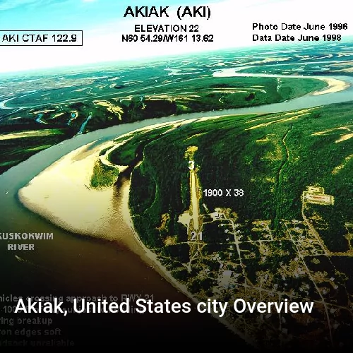 Akiak, United States city Overview