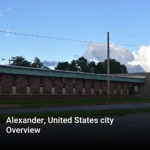 Alexander, United States city Overview