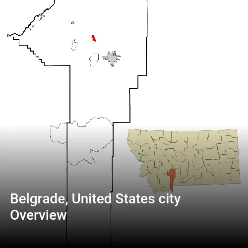 Belgrade, United States city Overview