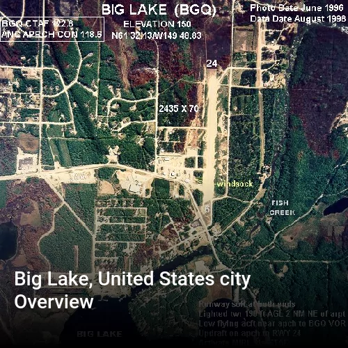 Big Lake, United States city Overview
