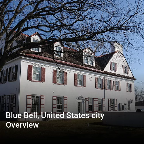 Blue Bell, United States city Overview