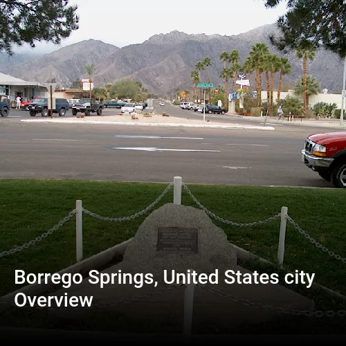 Borrego Springs, United States city Overview