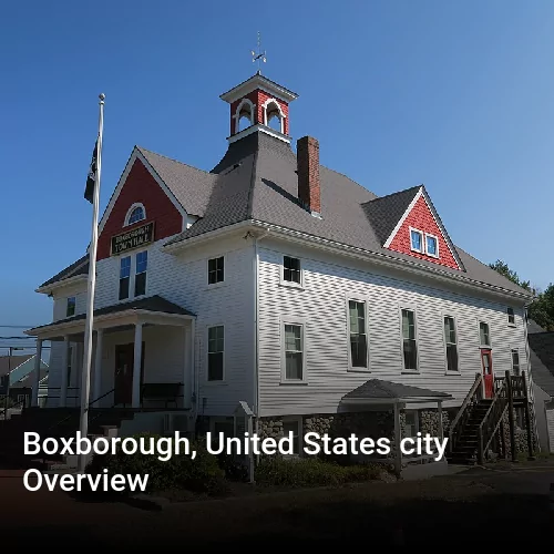 Boxborough, United States city Overview