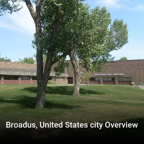 Broadus, United States city Overview