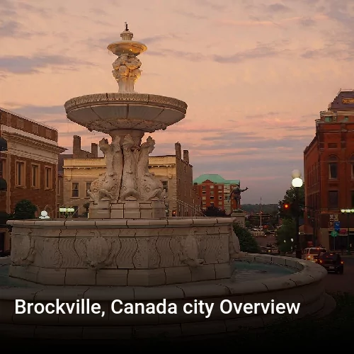 Brockville, Canada city Overview