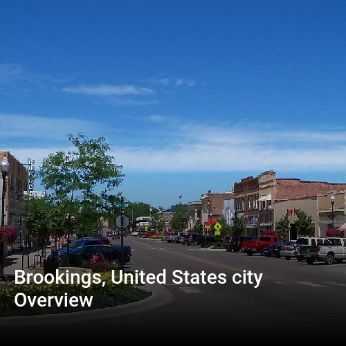 Brookings, United States city Overview