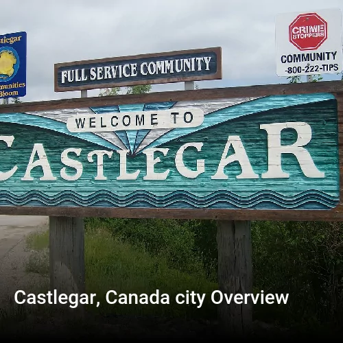 Castlegar, Canada city Overview
