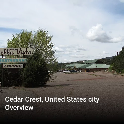 Cedar Crest, United States city Overview