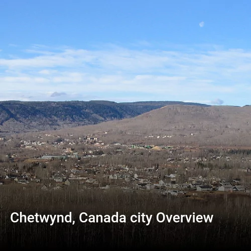 Chetwynd, Canada city Overview