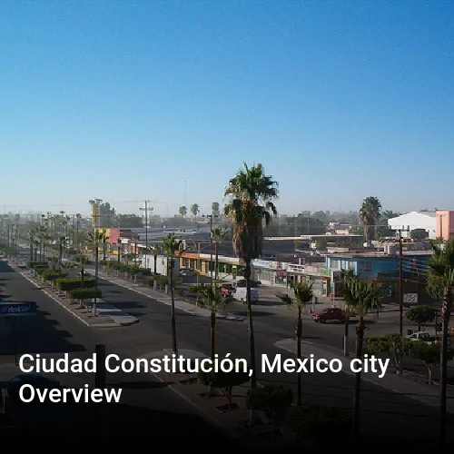 Ciudad Constitución, Mexico city Overview