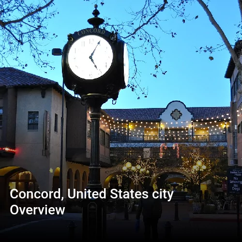 Concord, United States city Overview