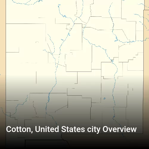 Cotton, United States city Overview