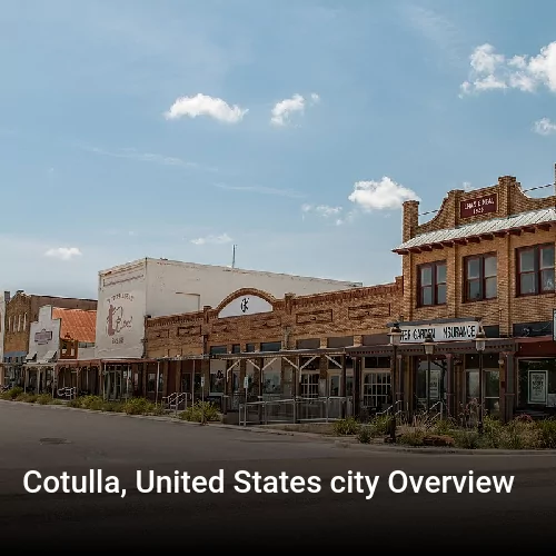 Cotulla, United States city Overview