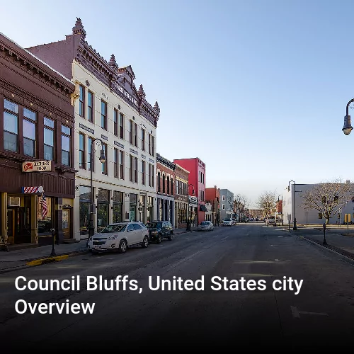 Council Bluffs, United States city Overview