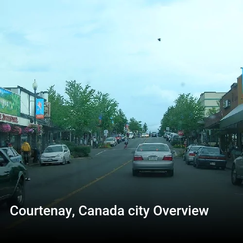Courtenay, Canada city Overview