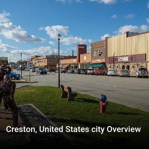 Creston, United States city Overview